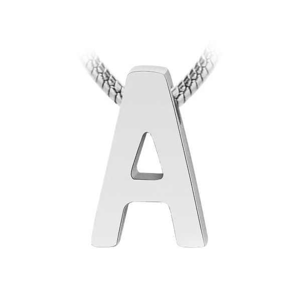 Šperky4U Navlékací ocelový přívěšek iniciála - písmeno - PP-1006-A