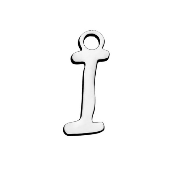 Šperky4U Drobný ocelový přívěšek - písmeno - iniciála - OK1307-I