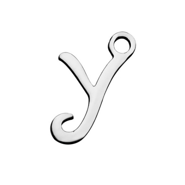 Šperky4U Drobný ocelový přívěšek - písmeno - iniciála - OK1307-Y