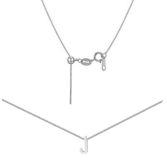 Šperky4U Ocelový náhrdelník PÍSMENO - OPD0338-J