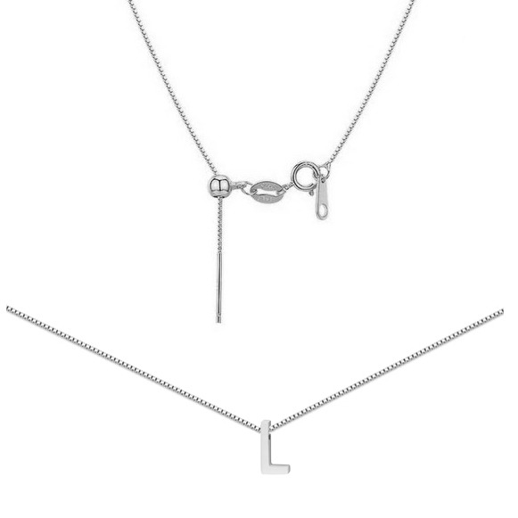 Šperky4U Ocelový náhrdelník PÍSMENO - OPD0338-L