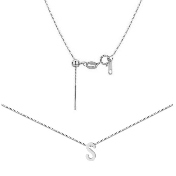 Šperky4U Ocelový náhrdelník PÍSMENO - OPD0338-S