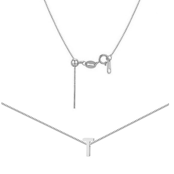 Šperky4U Ocelový náhrdelník PÍSMENO - OPD0338-T