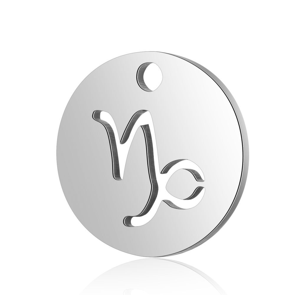 Šperky4U Drobný kulatý ocelový přívěšek - znamení horoskopu - OK1163-10