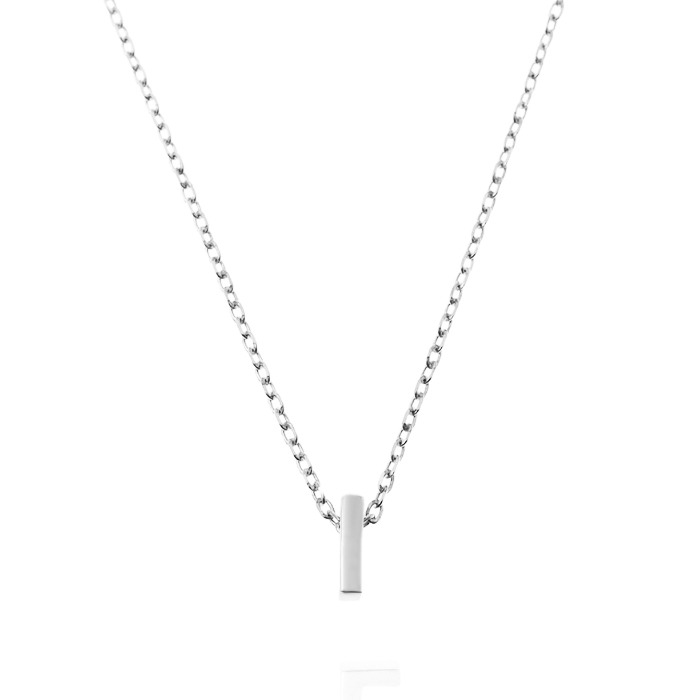 NUBIS® Stříbrný náhrdelník - písmeno - NB-2196-I