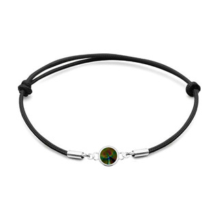 Levně NUBIS® Stříbrný náramek s Crystals from Swarovski® Rainbow - SX129-RB