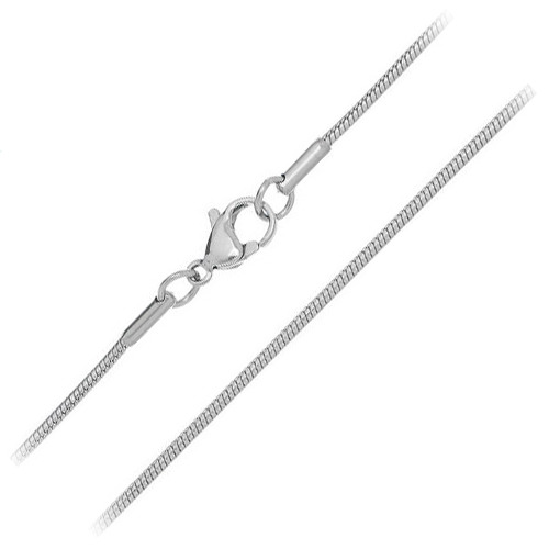 Šperky4U Ocelový řetízek - had tl. 1,2 mm - OPE1160-012-40