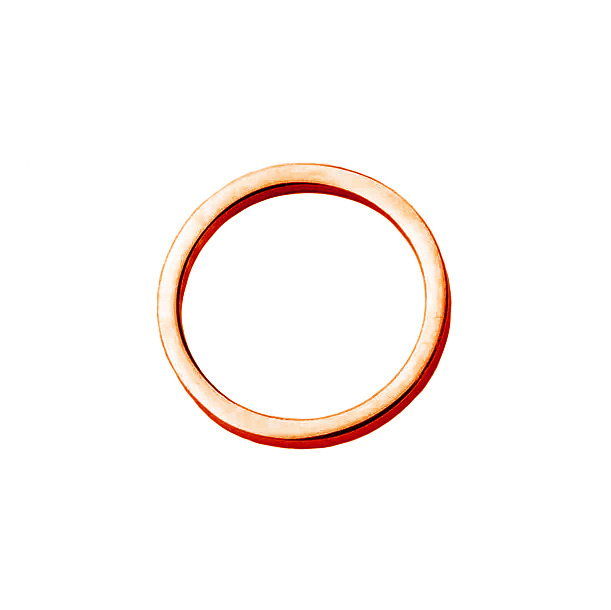 Šperky4U Ocelová komponenta na na náramek - kroužek 15mm - OK1314-RD