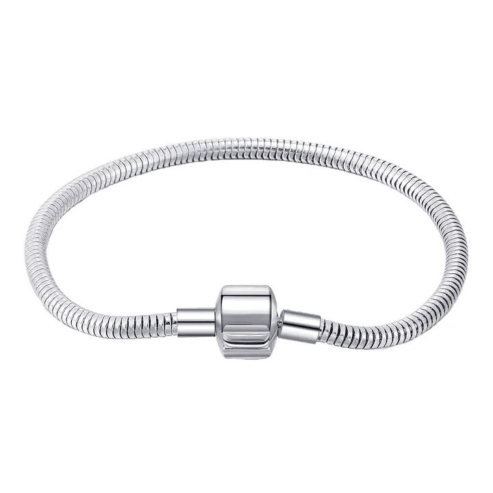 Šperky4U Ocelový náramek na korálky - LV9004-21