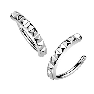 WP0087 Piercing do pupíku se strukturovaným štítem