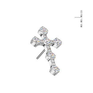 Levně Ozdobná část k PUSH IN piercingu TITAN - TIT1537