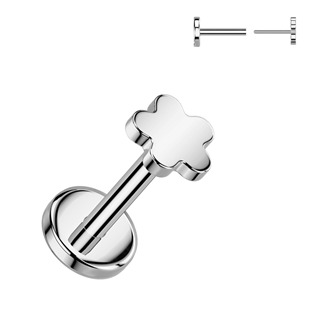 Levně Piercing do brady - PUSH IN labreta titan, 1,0 x 6 mm - TIT1529-1006