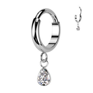 Levně Piercing segment TITAN, 1,2 x 8 mm - TIT1521-1208