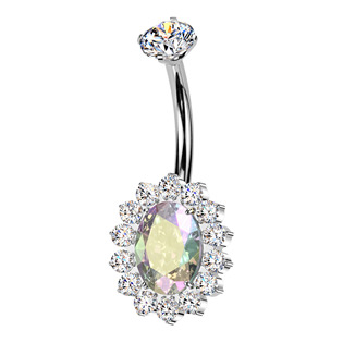 Levně Piercing do pupíku - TITAN - TIT1534-AB