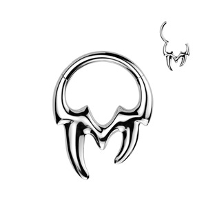 Levně Piercing segment kruh tribal - TIT1546-1208