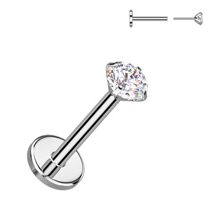 Levně Piercing do brady - PUSH IN labreta TITAN - TIT1523-12083