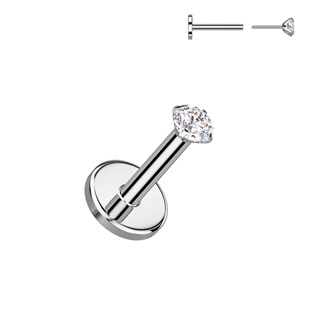 Levně Piercing do brady - PUSH IN labreta TITAN - TIT1523-12062