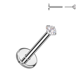 Levně Piercing do brady - PUSH IN labreta TITAN - TIT1523-12082