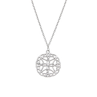 NUBIS® Stříbrný náhrdelník keltská mandala - NB-2416