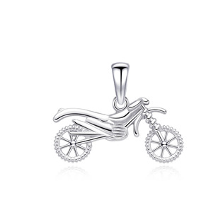 NUBIS® Stříbrný přívěšek motorka enduro - NB-4562