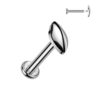 Levně Piercing do brady - labreta TITAN - TIT1576-1206
