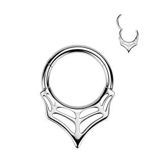 Levně Ocelový kruh - helix / cartilage / septum piercing - SG123-ST