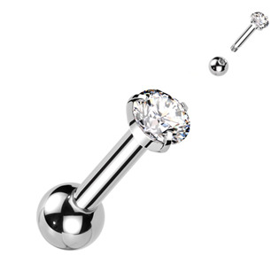 Levně Cartilage piercing do ucha se zirkonem - CP1012-3-C