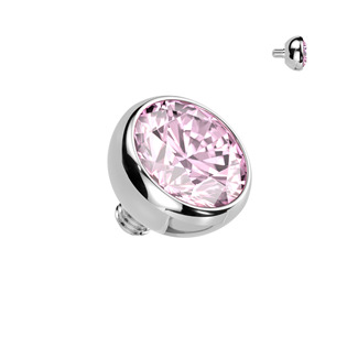 Levně Náhradní kulička s kamínkem TITAN, závit 1,2 mm, 3mm - TIT1584-03P