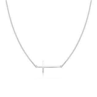 NUBIS® Stříbrný náhrdelník křížek - NB-2166