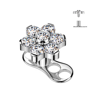 Levně Kompletní microdermal piercing TITAN - MD052