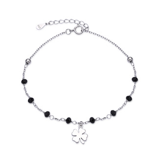 NUBIS® Stříbrný náramek čtyřlístek - NB-1304