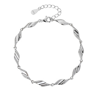 Levně NUBIS® Dámský stříbrný náramek - NB-1310