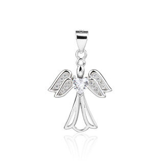 NUBIS® Stříbrný přívěsek anděl strážný - NB-4634