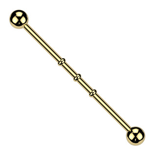 Levně Industrial piercing - ID01014-GD
