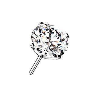 Levně Kamínek k PUSH IN piercingu TITAN - TIT1148C-020