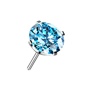 Levně Kamínek k PUSH IN piercingu TITAN - TIT1148Q-020