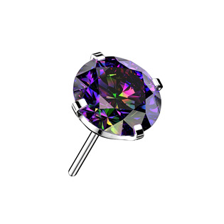Levně Kamínek k PUSH IN piercingu TITAN - TIT1148VM-020