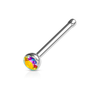 Levně Piercing do nosu - kamínek - N01058AB
