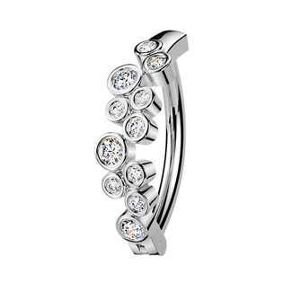 Levně Piercing do pupíku se štítem - WP0109
