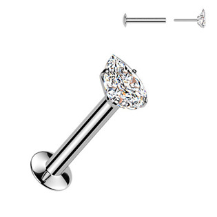 LB1140 Piercing do brady slzička - PUSH IN labreta