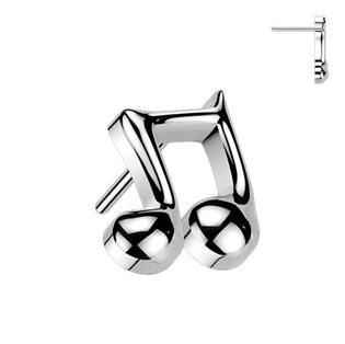 Levně Ozdobná část k PUSH IN piercingu TITAN - TIT1684