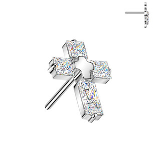 Levně Ozdobná část k PUSH IN piercingu TITAN - TIT1685
