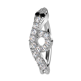 Levně Piercing do pupíku had - WP0101