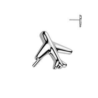 Levně Ozdobná část k PUSH IN piercingu TITAN - TIT1656