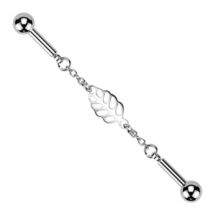 Levně Industrial piercing se zirkony - ID01044