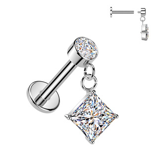 Levně Piercing do ucha - labreta - LB1145