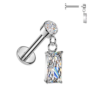 Levně Piercing do ucha - labreta - LB1148