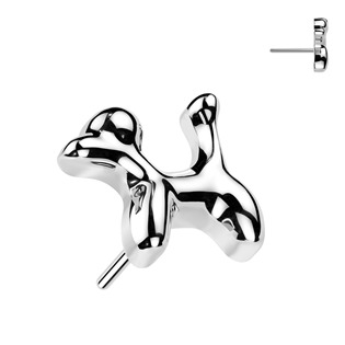 Levně Ozdobná část k PUSH IN piercingu TITAN - TIT1691