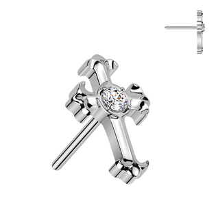 Levně Ozdobná část k PUSH IN piercingu TITAN - TIT1696