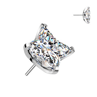 Levně Ozdobná část k PUSH IN piercingu TITAN - TIT1701-C